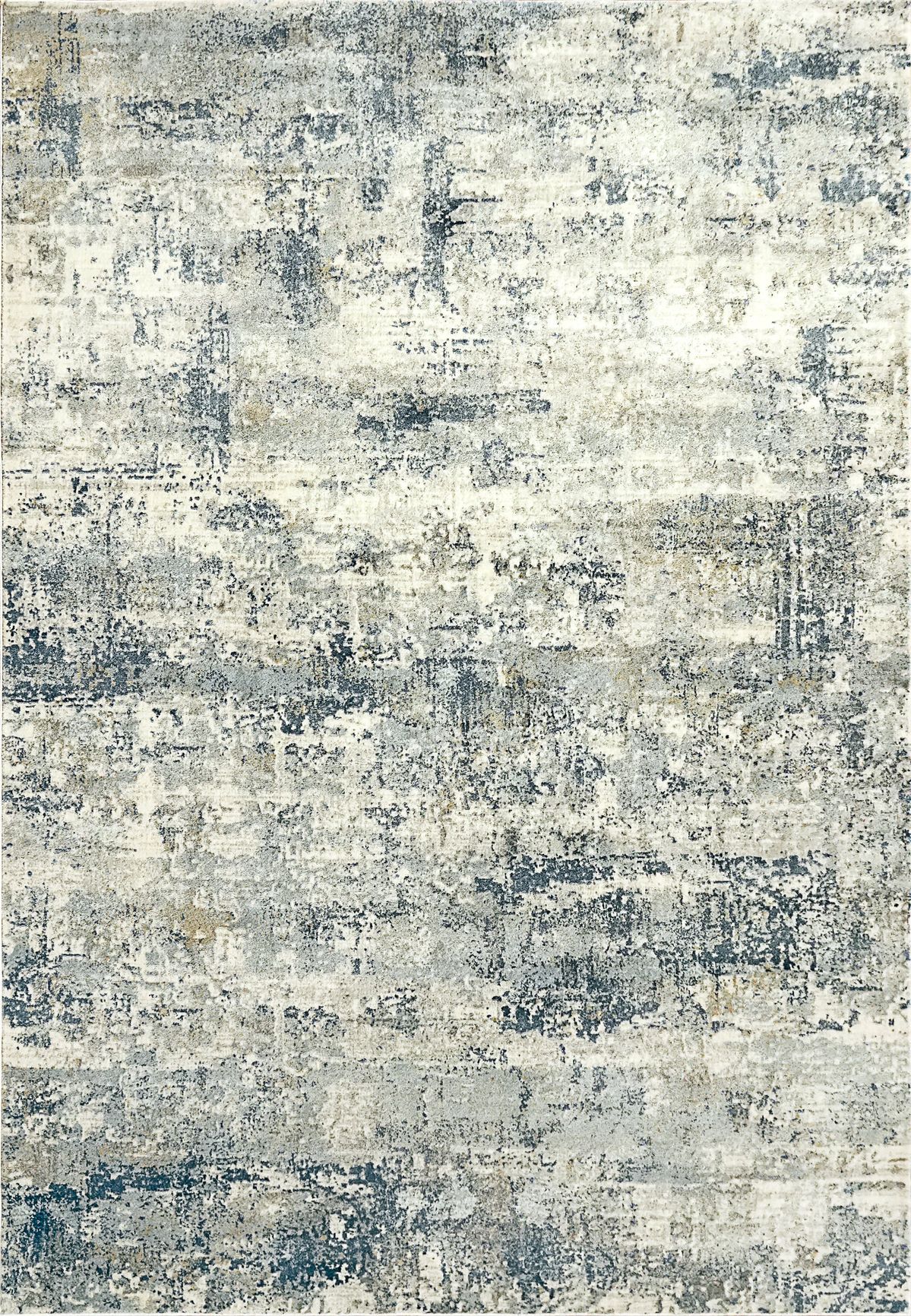 Dynamic Rugs Castilla 3533 Grey Blue Modern Machine-Made Rug