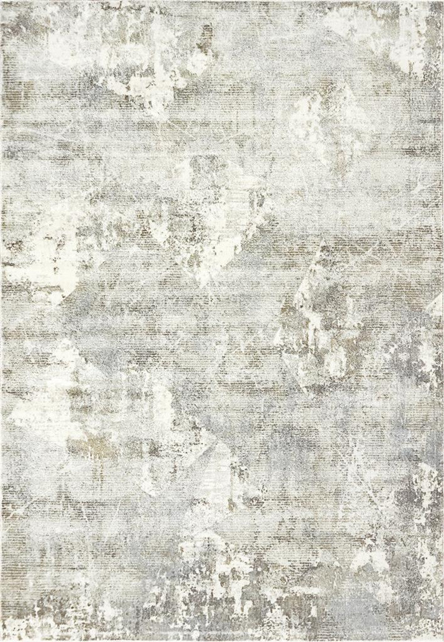 Dynamic Rugs Castilla 3535 Cream Grey Modern Machine-Made Rug
