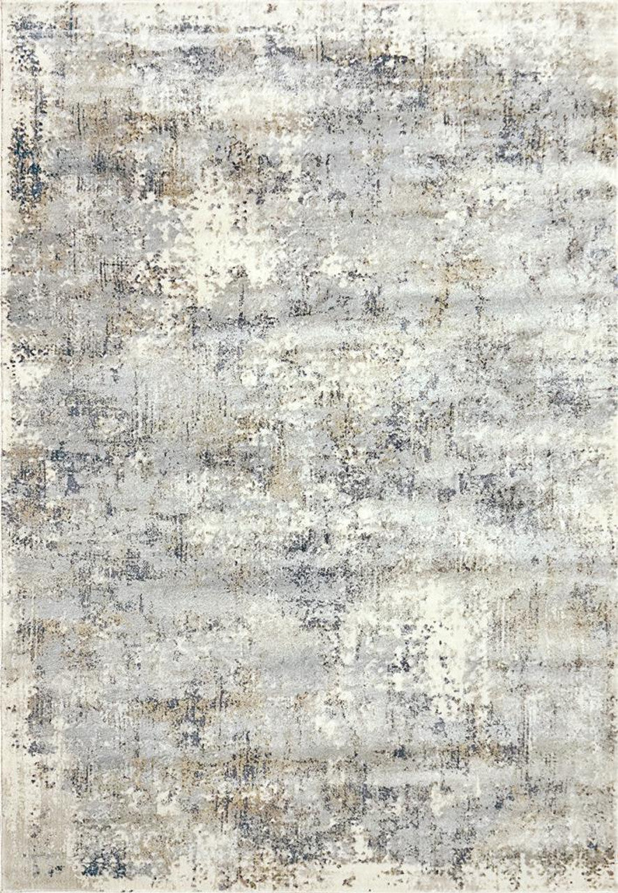 Dynamic Rugs Castilla 3536 Cream Grey Modern Machine-Made Rug