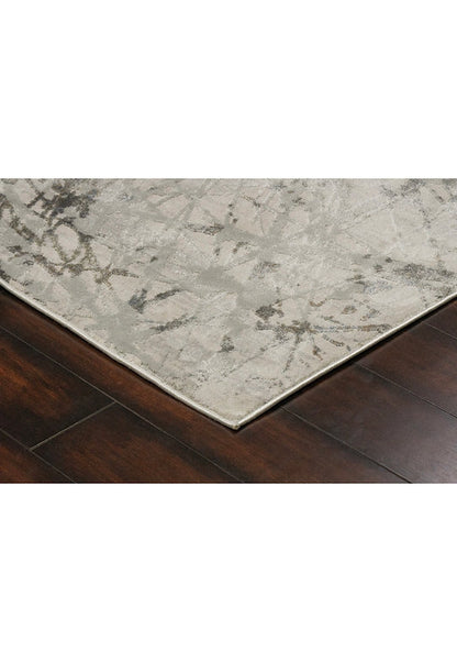 Dynamic Rugs Castilla 3554 Ivory Grey Modern Machine-Made Rug