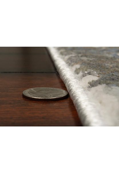 Dynamic Rugs Castilla 3554 Ivory Grey Modern Machine-Made Rug