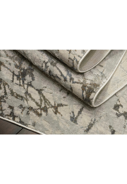 Dynamic Rugs Castilla 3554 Ivory Grey Modern Machine-Made Rug