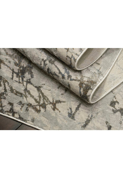 Dynamic Rugs Castilla 3554 Ivory Grey Modern Machine-Made Rug