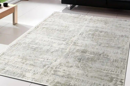 Dynamic Rugs Castilla 3555 Ivory Grey Modern Machine-Made Rug