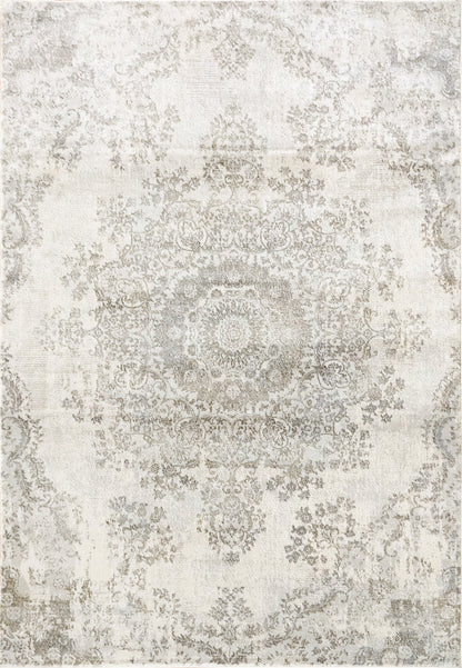 Dynamic Rugs Castilla 3558 Light Grey Modern Machine-Made Rug
