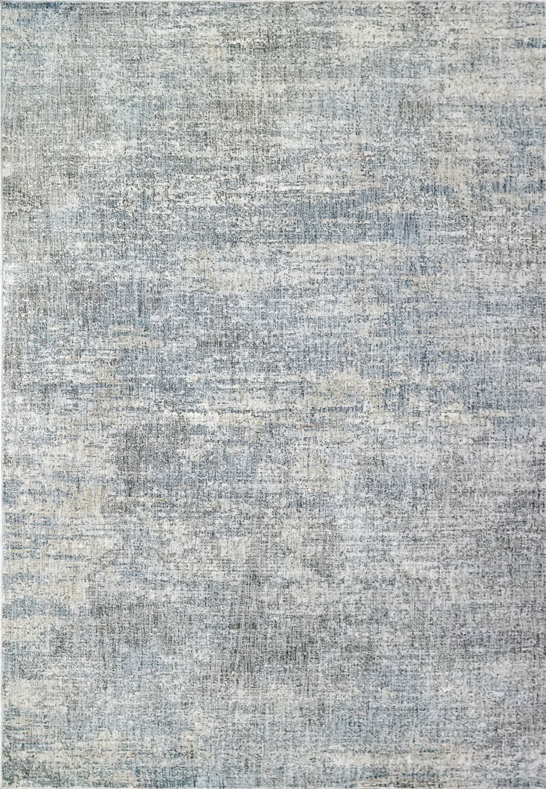 Dynamic Rugs Savoy 3574 Silver Blue Beige   Contemporary Machine-Made Rug