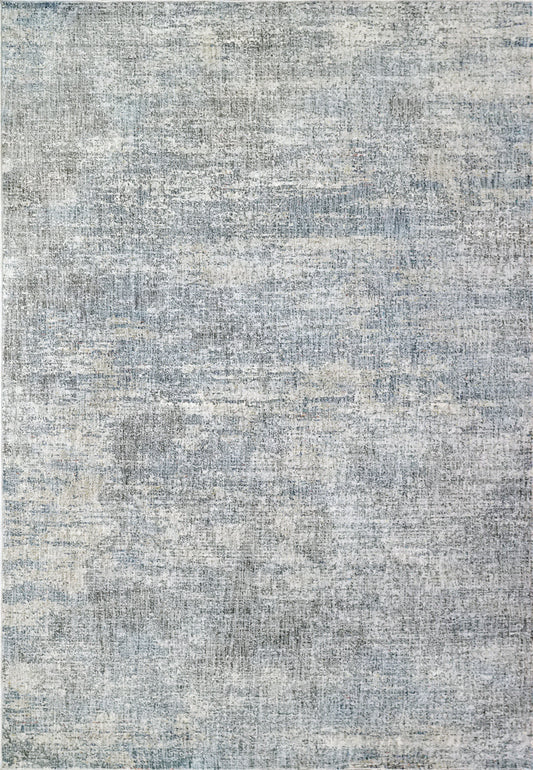 Dynamic Rugs Savoy 3574 Silver Blue Beige   Contemporary Machine-Made Rug