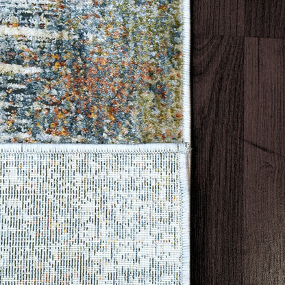 Dynamic Rugs Savoy 3580 Beige Multi   Contemporary Machine-Made Rug