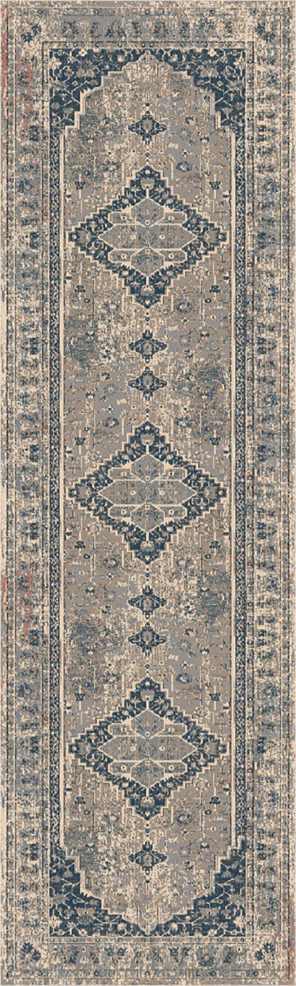 Dynamic Rugs Savoy 3584 Beige Multi Contemporary Machine-Made Rug