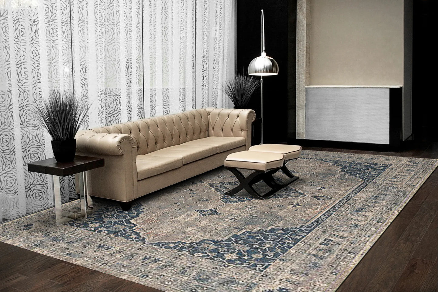 Dynamic Rugs Savoy 3584 Beige Multi Contemporary Machine-Made Rug