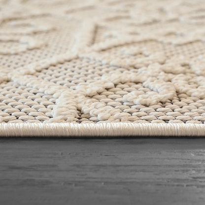 Dynamic Rugs Seville 3609 Ivory Soft Grey Modern Machine-Made Rug