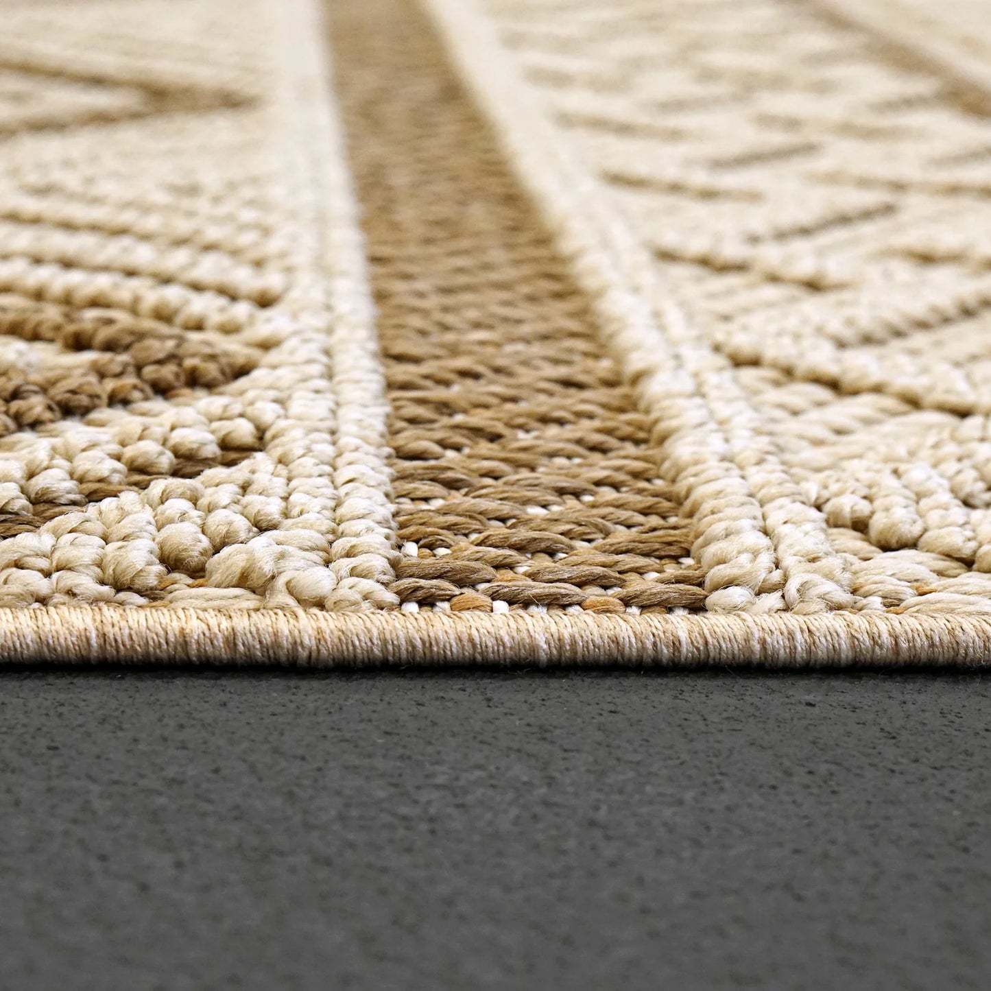 Dynamic Rugs Seville 3612 Beige  Modern Machine-Made Rug