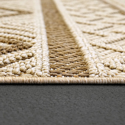 Dynamic Rugs Seville 3612 Beige  Modern Machine-Made Rug