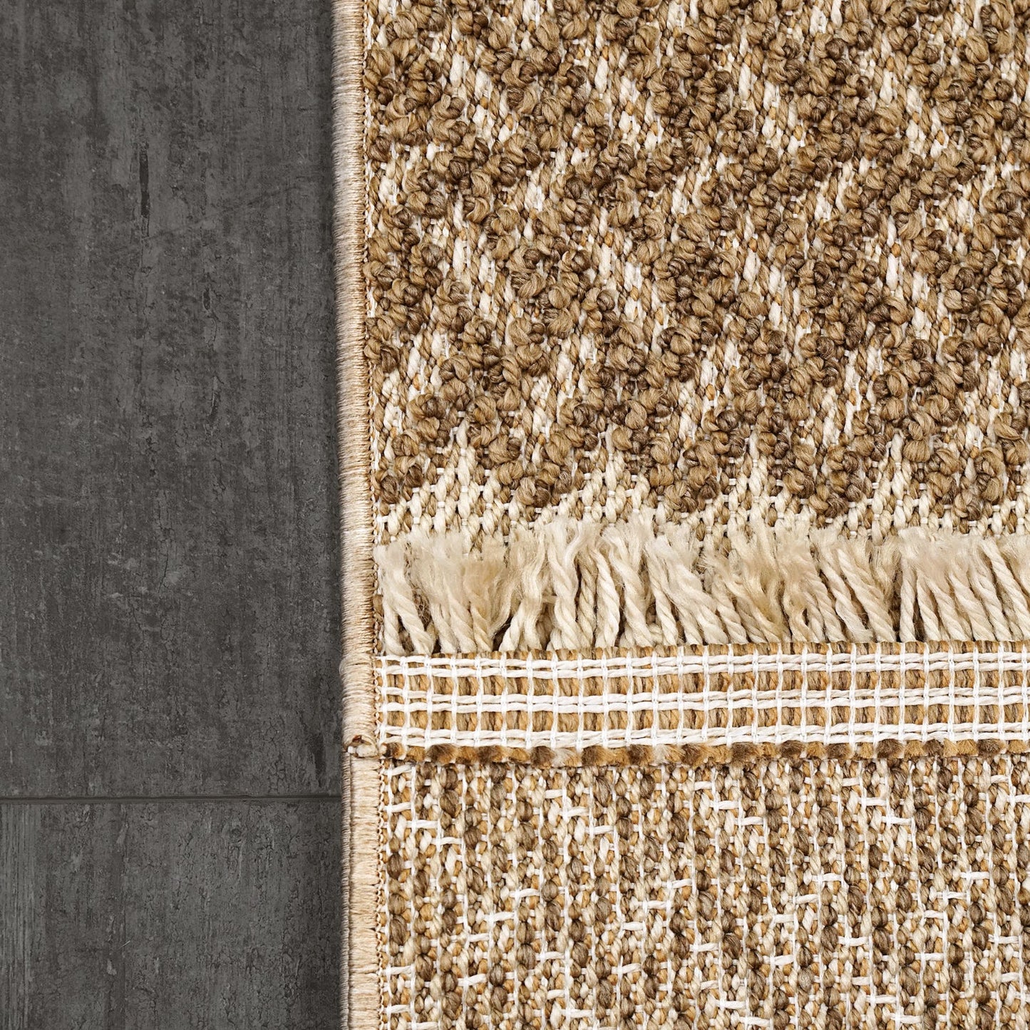 Dynamic Rugs Seville 3613 Beige  Modern Machine-Made Rug