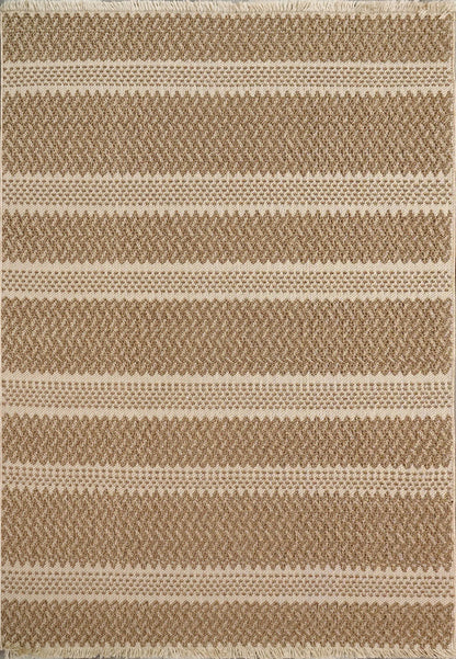Dynamic Rugs Seville 3613 Beige  Modern Machine-Made Rug