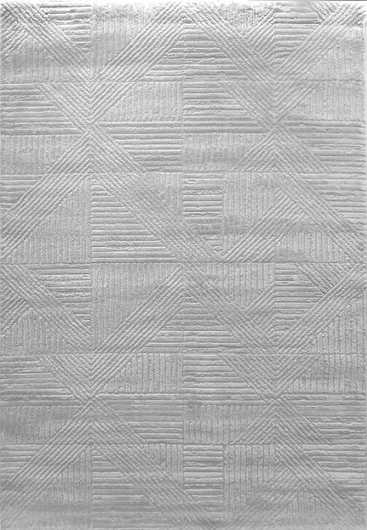 Dynamic Rugs Arten 3753 Cream Grey Modern Machine-Made Rug