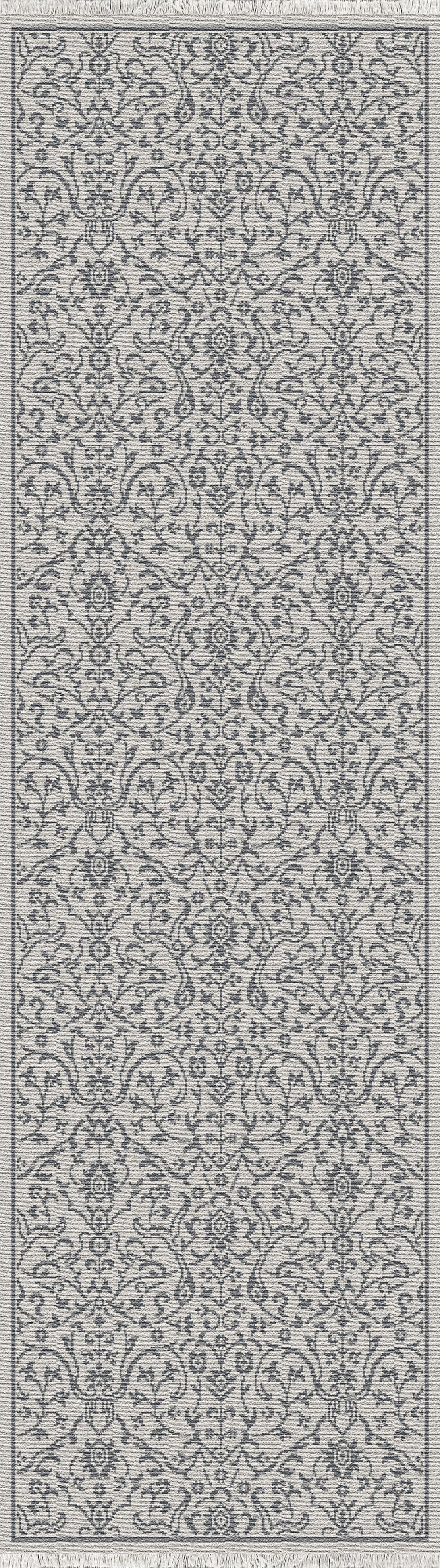 Dynamic Rugs Bailey 3880 Ivory Grey Transitional Machine-Made Rug