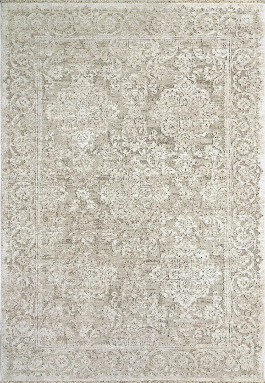 Dynamic Rugs Bailey 3881 Beige Ivory Grey Traditional Machine-Made Rug