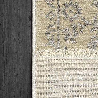 Dynamic Rugs Bailey 3883 Beige Grey Traditional Machine-Made Rug