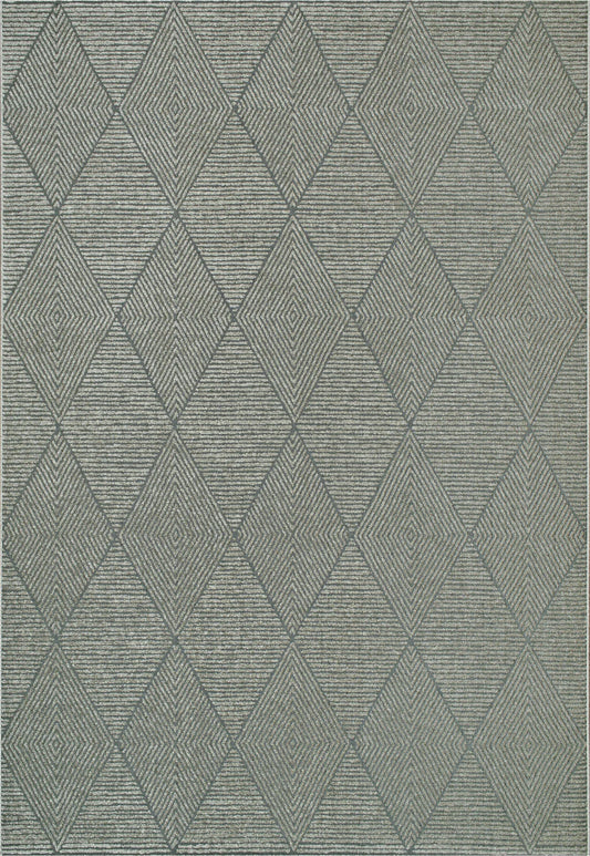 Dynamic Rugs Quin 41006 Dark Grey  Modern Machine-Made Rug