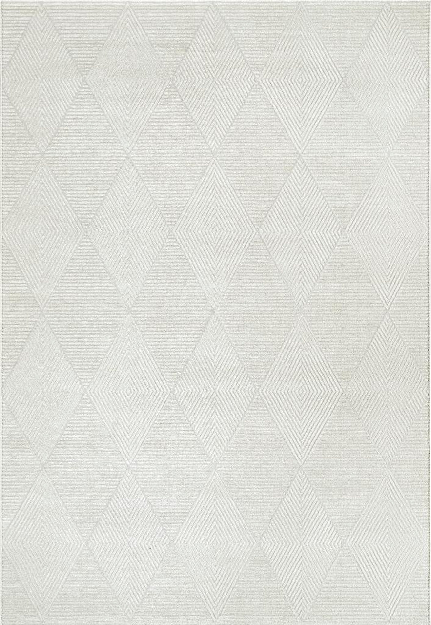 Dynamic Rugs Quin 41006 Ivory   Modern Machine-Made Rug