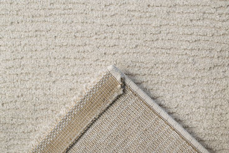 Dynamic Rugs Quin 41008 Ivory Solid Machine-Made Rug