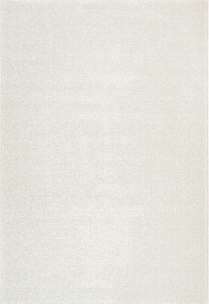 Dynamic Rugs Quin 41008 Ivory Solid Machine-Made Rug