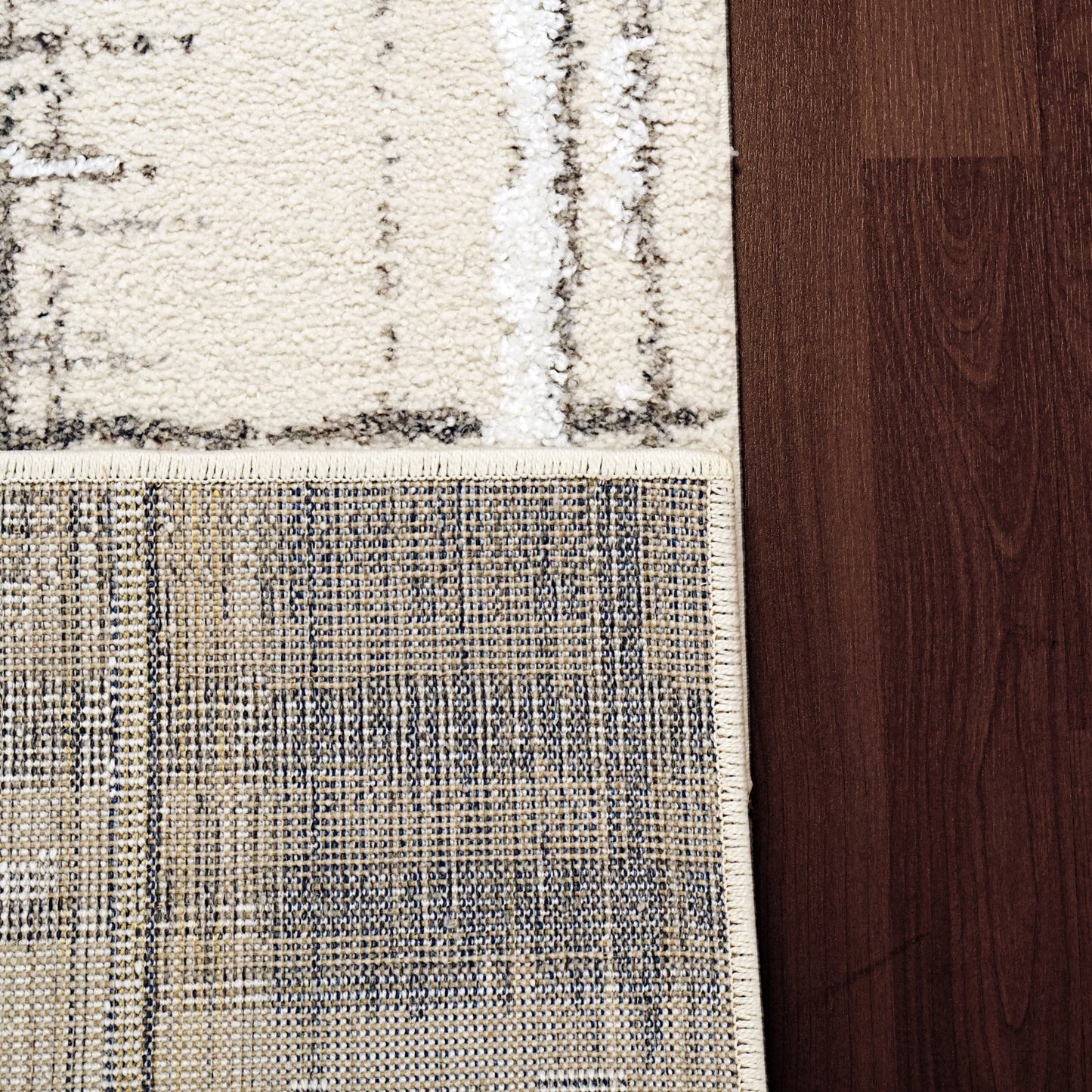 Dynamic Rugs Troya 4602 Cream Ivory Contemporary Machine-Made Rug