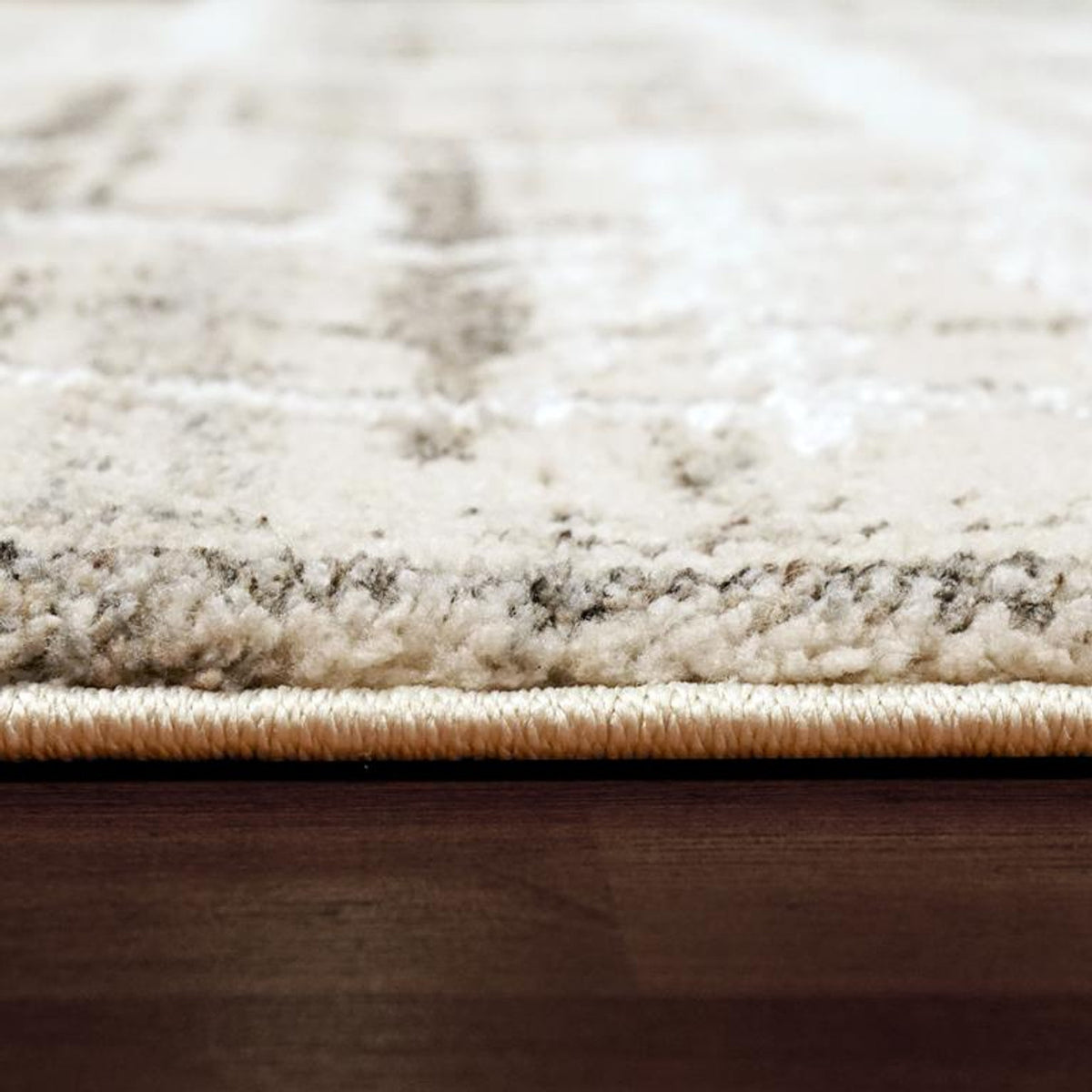Dynamic Rug Ivory Dynamic Rugs Troya 4602 Ivory Grey Contemporary Machine-Made Rug ...
