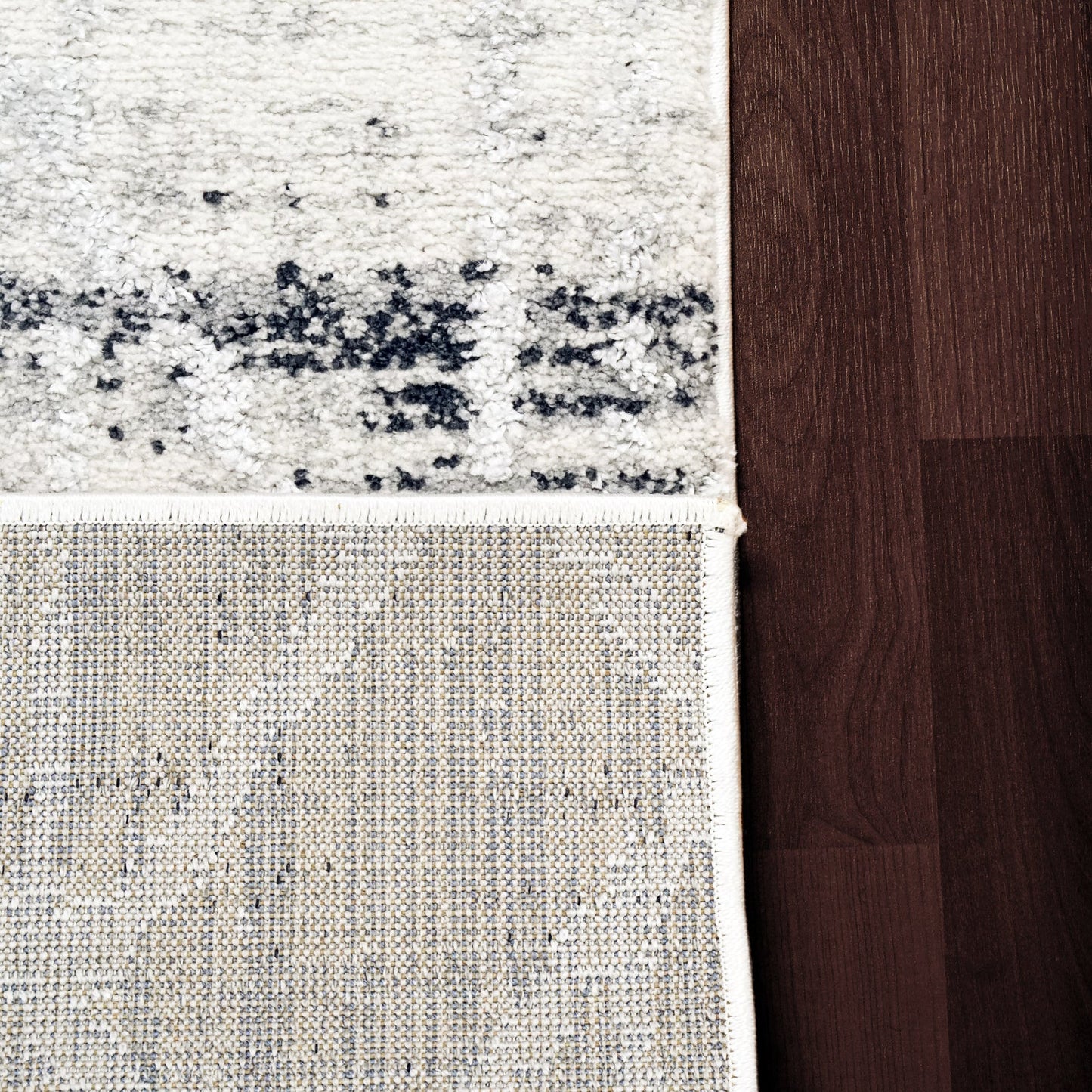 Dynamic Rugs Troya 4604 Grey Ivory Blue Contemporary Machine-Made Rug