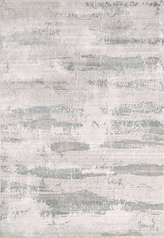 Dynamic Rugs Refine 4636 Taupe Silver Gold Contemporary Machine-Made Rug