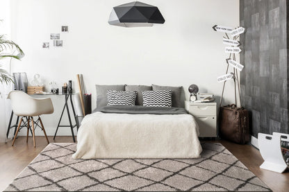 Dynamic Rugs Callie 4972 Grey Dark Grey Modern Machine-Made Rug