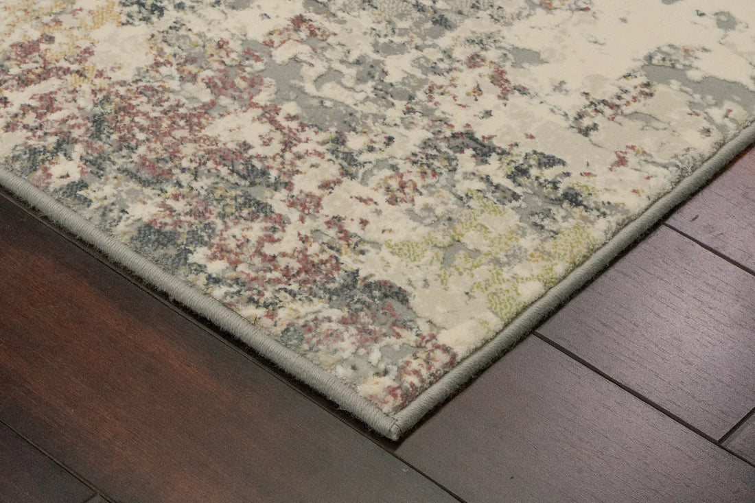 Dynamic Rugs Couture 52016 Grey Contemporary Machine-Made Rug