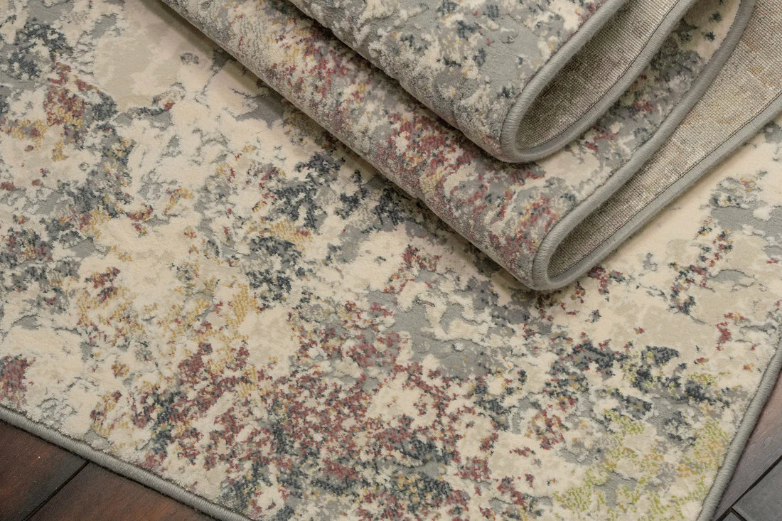 Dynamic Rugs Couture 52016 Grey Contemporary Machine-Made Rug