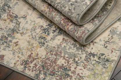 Dynamic Rugs Couture 52016 Grey Contemporary Machine-Made Rug