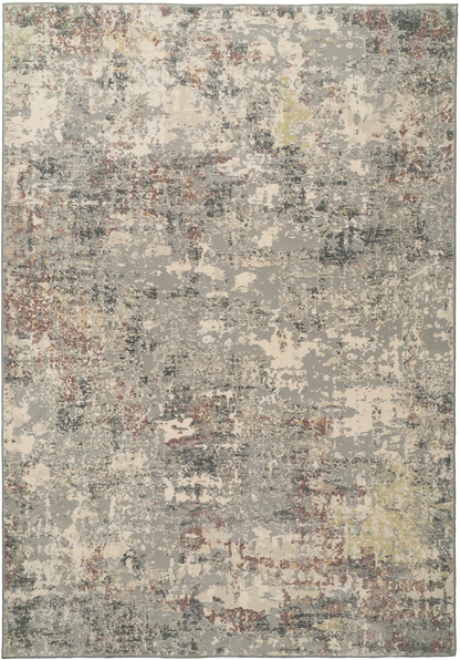 Dynamic Rugs Couture 52016 Grey Contemporary Machine-Made Rug