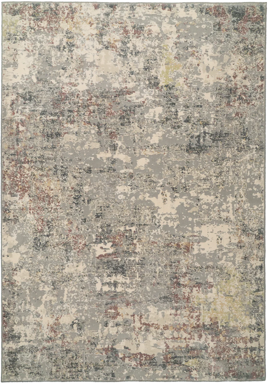 Dynamic Rugs Couture 52016 Grey Contemporary Machine-Made Rug