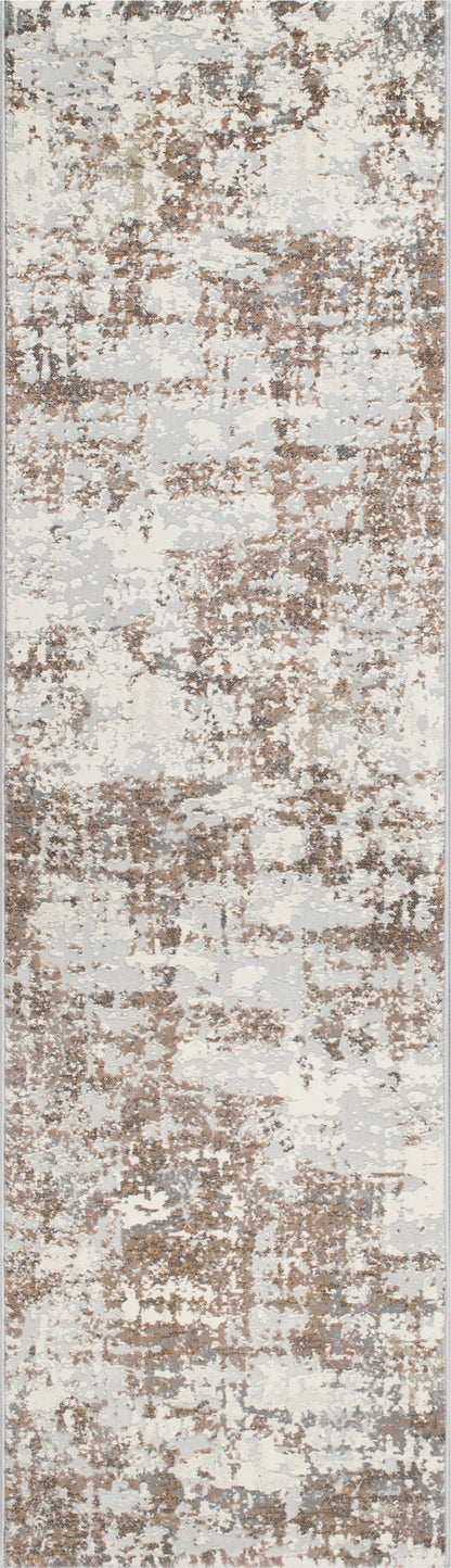 Dynamic Rugs Couture 52016 Ivory Copper   Contemporary Machine-Made Rug