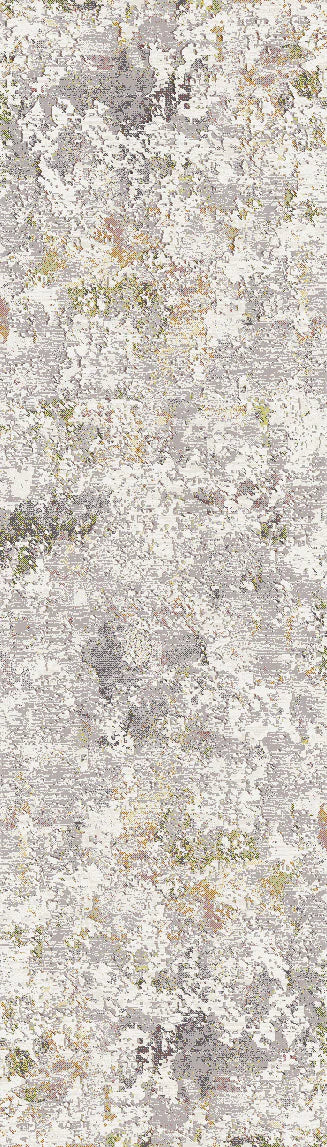 Dynamic Rugs Couture 52023 Grey Blue Contemporary Machine-Made Rug