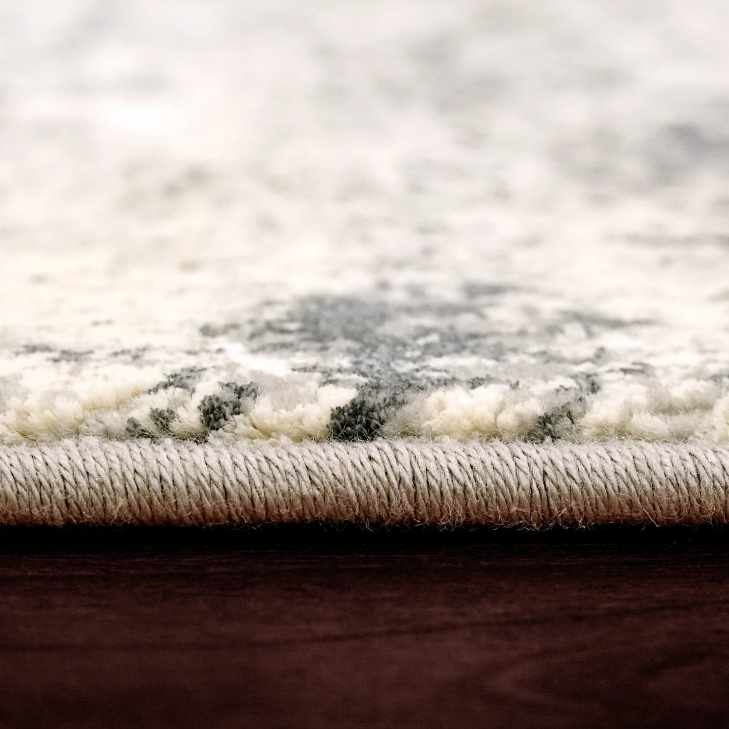 Dynamic Rugs Couture 52029 Ivory Grey Contemporary Machine-Made Rug