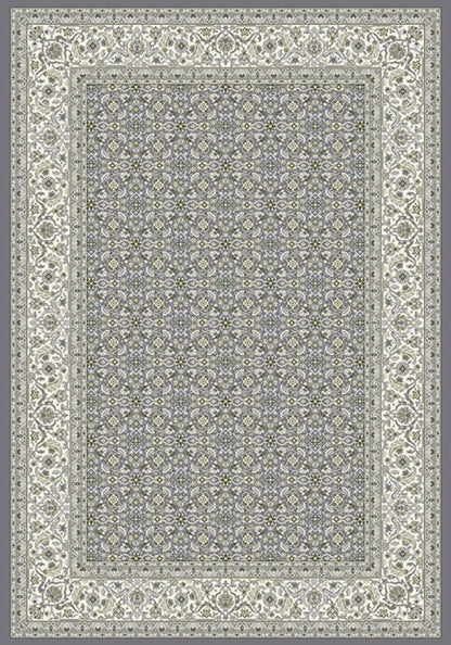 Dynamic Rugs Ancient Garden 57011 Grey Cream Traditional Machine-Made Rug