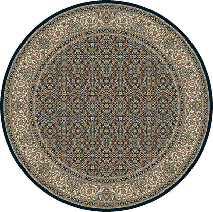 Dynamic Rugs Ancient Garden 57011 Navy Traditional Machine-Made Rug