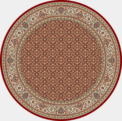 Dynamic Rugs Ancient Garden 57011 Red Ivory Traditional Machine-Made Rug