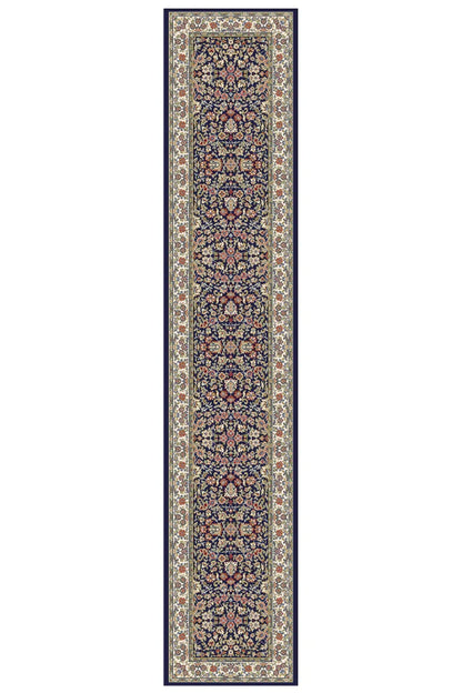 Dynamic Rugs Ancient Garden 57078 Blue Ivory Traditional Machine-Made Rug