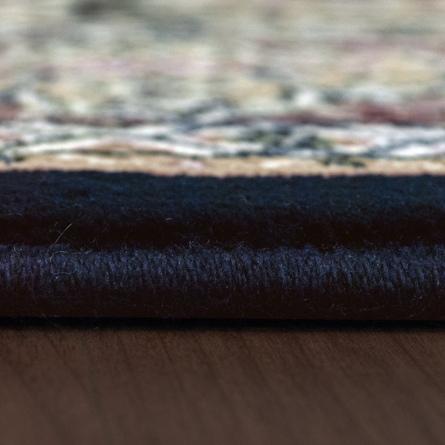 Dynamic Rugs Ancient Garden 57090 Navy Traditional Machine-Made Rug