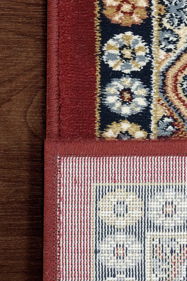 Dynamic Rugs Ancient Garden 57147 Red Traditional Machine-Made Rug
