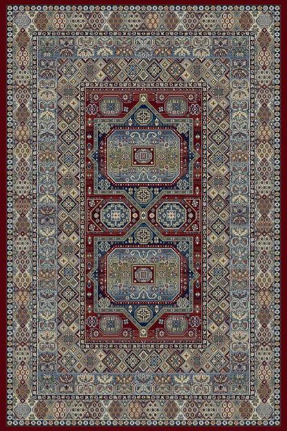 Dynamic Rugs Ancient Garden 57147 Red Traditional Machine-Made Rug