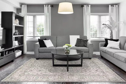 Dynamic Rugs Eclectic 6012 Cream Multi Transitional Machine-Made Rug