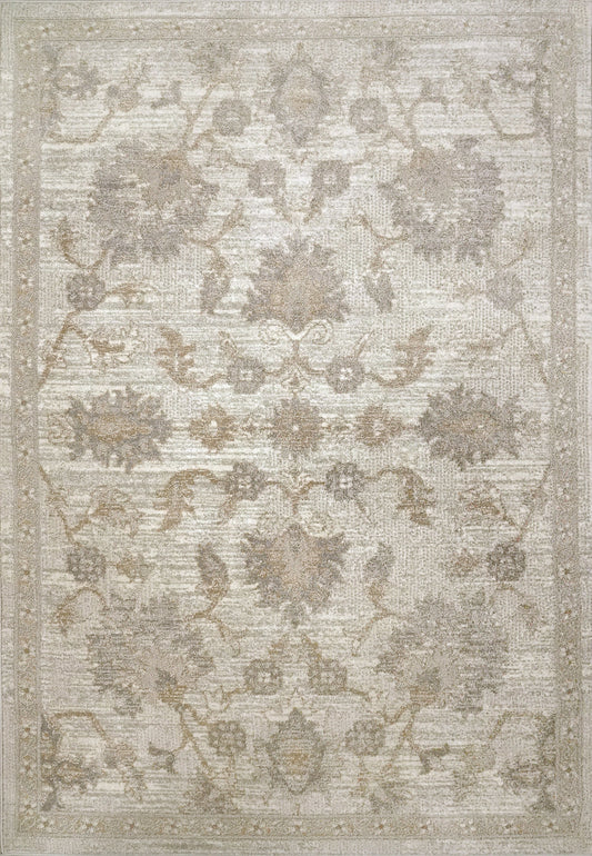 Dynamic Rugs Momentum 61794 Ivory Grey Taupe Traditional Machine-Made Rug