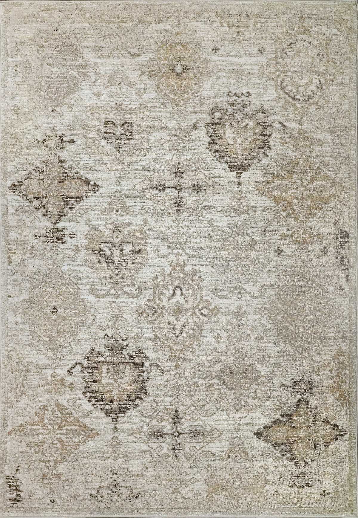 Dynamic Rugs Momentum 61795 Ivory Grey Taupe Transitional Machine-Made Rug